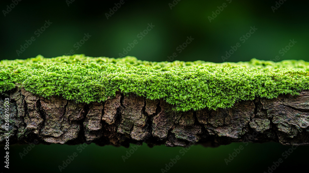 Close-up of green mossy bark on an ancient oak tree, symbolizing nature’s resilience and the passage of time. The blurred, empty space on the side evokes a sense of calm amidst chaotic growth.
Close-up of green mossy bark on an ancient oak tree, symbolizing nature’s resilience and the passage of time. The blurred, empty space on the side evokes a sense of calm amidst chaotic growth.