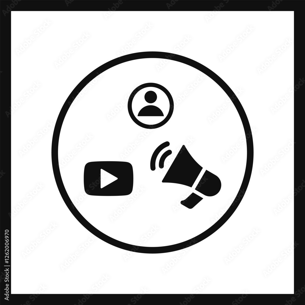 YOUTUBE LIKE COMMENT VECTOR DESIGN ILLUSTRATION YOUTUBE LIKE COMMENT VECTOR DESIGN ILLUSTRATION
