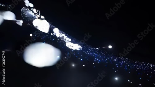 Starry Light Beam Display