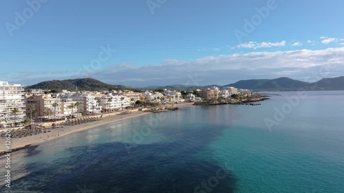 Wallpaper Mural 4K Cinematic Drone footage - Cala Millor - Mallorca - Spain 01 Torontodigital.ca