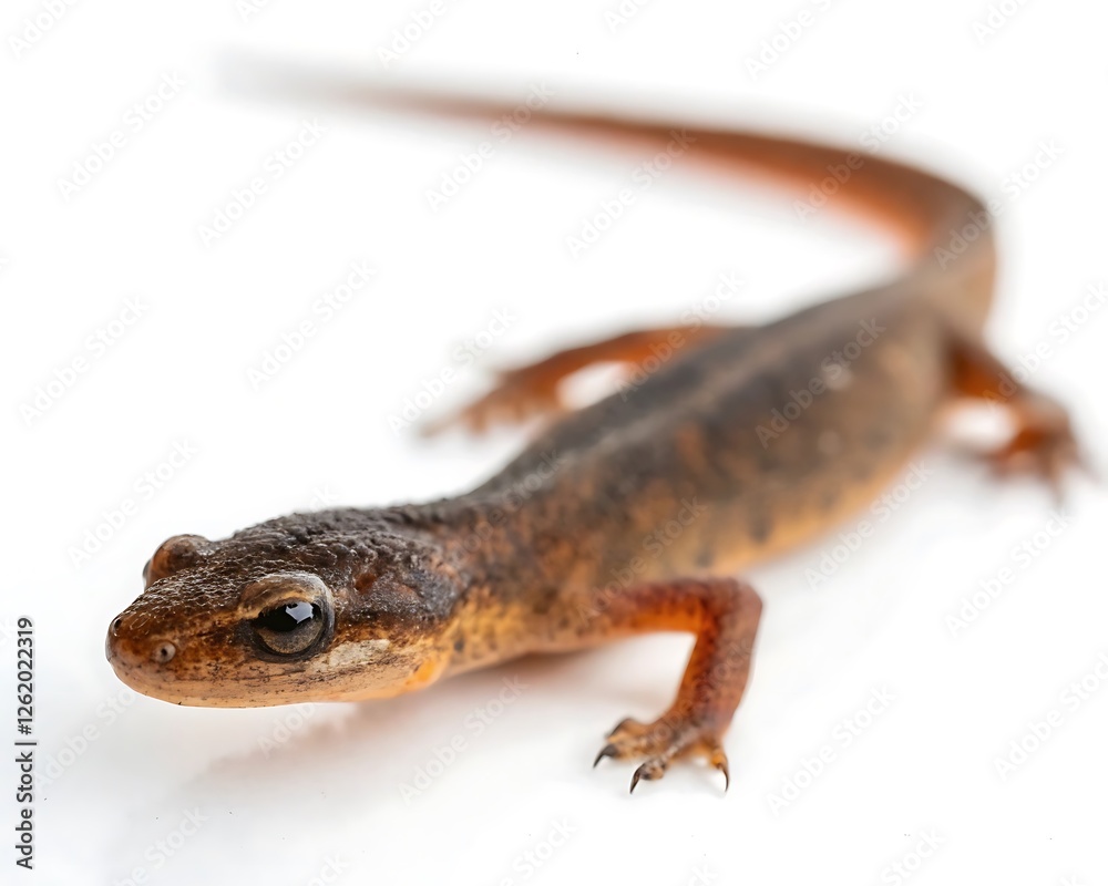 Obraz premium common toad isolated on white background