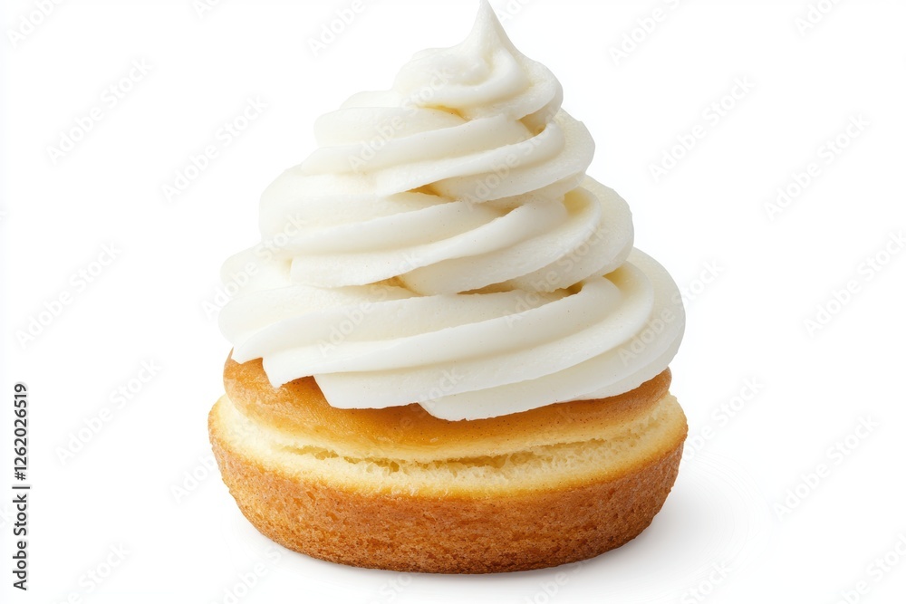 a warm cinnamon roll with gooey frosting, delicious bakery treat, isolated on white background a warm cinnamon roll with gooey frosting, delicious bakery treat, isolated on white background