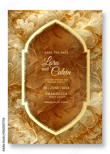 Abstract luxury wedding invitation template, business brochure template, flyer design, universal background, versatile vector background, creative brochure template, party invitation template