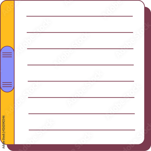 Cute Retro Note Paper
