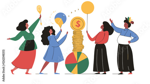 Financial Success Teamwork