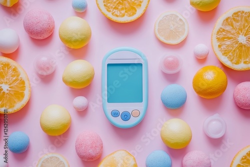 Continuous Glucose Monitor Blood Sugar Test