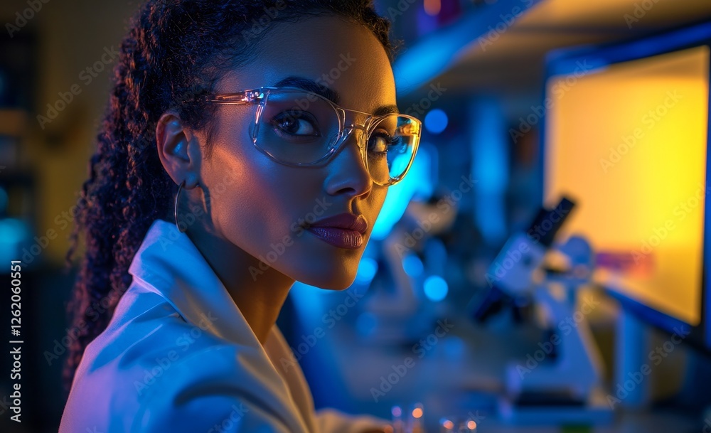 A scientist, a woman, is deeply engaged in writing in a lab notebook while performing medical research, sample tests, and virus studies. Her efforts, underpinned by science and teamwork with a A scientist, a woman, is deeply engaged in writing in a lab notebook while performing medical research, sample tests, and virus studies. Her efforts, underpinned by science and teamwork with a