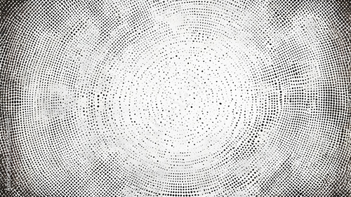 Grunge noise gradient texture. Dirty grain background. Dotted halftone overlay. Sand dusty distressed wallpaper. Grungy grit pattern. Black-white random dot texture for poster, banner, web