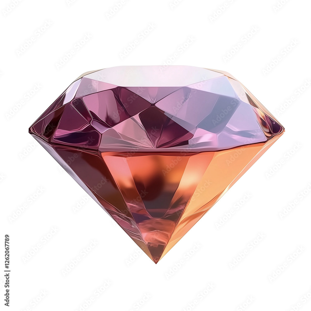 Sparkling Pink and Orange Gemstone Brilliant Cut Diamond Luxury Jewel Precious Stone, Isolated on Transparent Bakcground, Ai Generative Images Sparkling Pink and Orange Gemstone Brilliant Cut Diamond Luxury Jewel Precious Stone, Isolated on Transparent Bakcground, Ai Generative Images