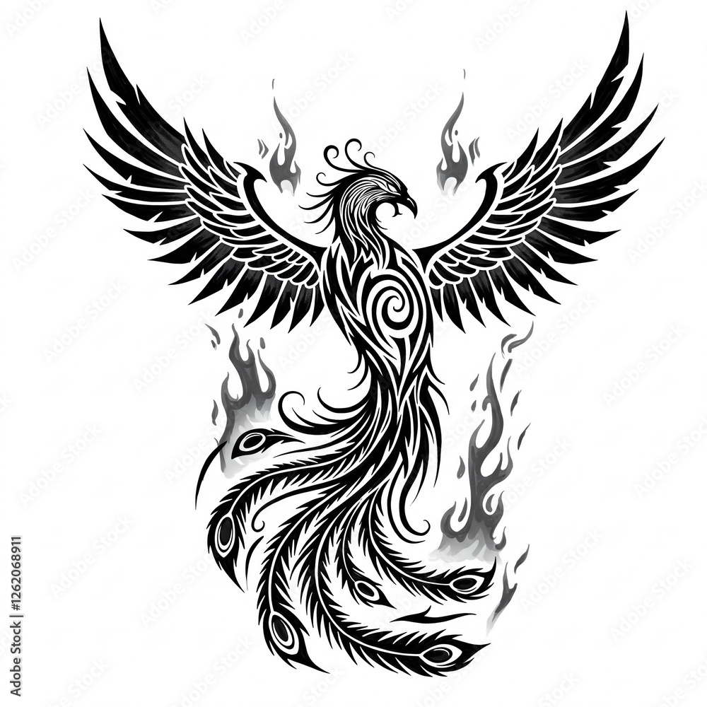 Obraz premium vector illustration of an eagle