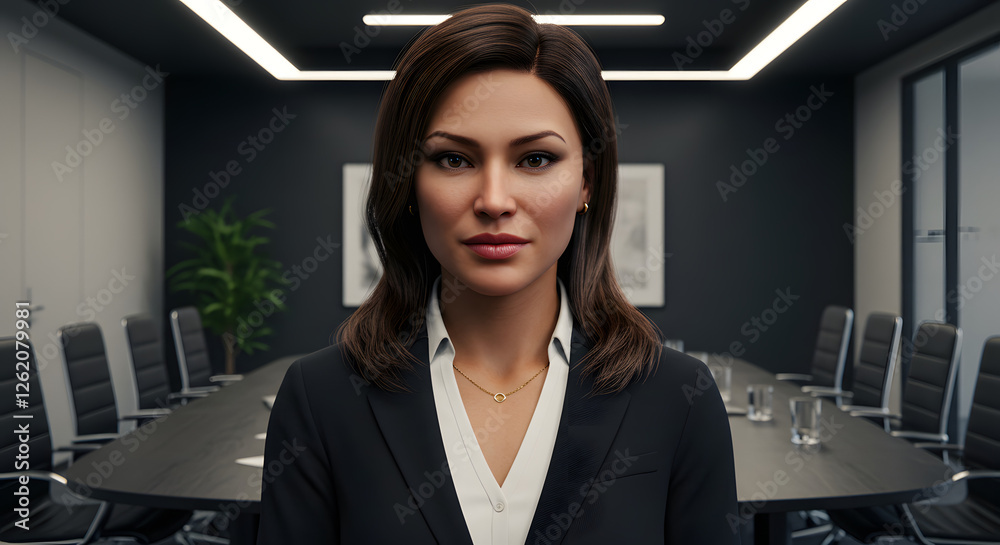 A powerful and inspiring executive portrait. A powerful and inspiring executive portrait.