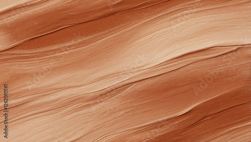 Warm Terracotta Gradient with Artistic Grain and Natural Imperfections