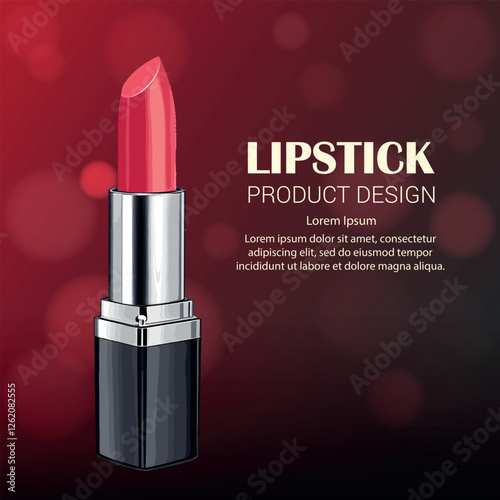 Bokeh lipstick design