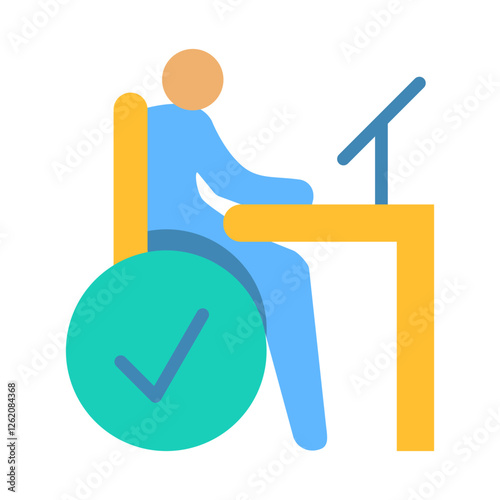 Ergonomic Workspace Icon