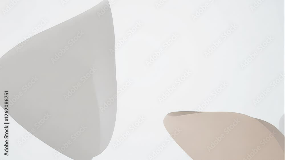 clean white background with soft shadows and abstract geometric shapes in neutral tones clean white background with soft shadows and abstract geometric shapes in neutral tones