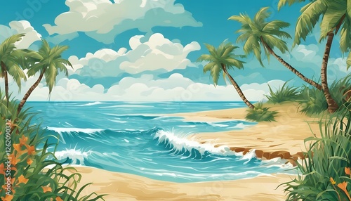 Natural Ocean Breeze and Beautiful Coastal Vibes