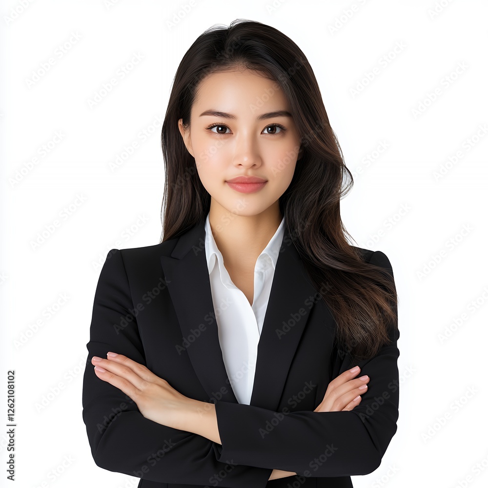 Business Woman Portrait In Professional Attire Business Woman Portrait In Professional Attire