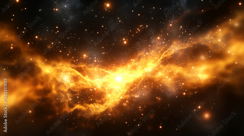 A soothing cosmic scene with yellow soft blurry lights merging with distant stars, creating a hazy, warm glow. The lights gently blur and shimmer, blending with the stars in a seam A soothing cosmic scene with yellow soft blurry lights merging with distant stars, creating a hazy, warm glow. The lights gently blur and shimmer, blending with the stars in a seam