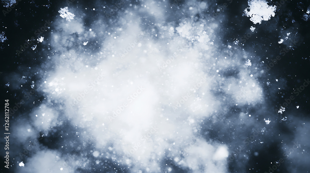Fototapeta premium Ethereal Cosmic Cloud Formation in the Celestial Void Depicting a Nebula and Galactic Dust