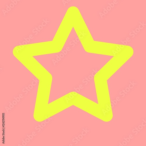 abstract star shape