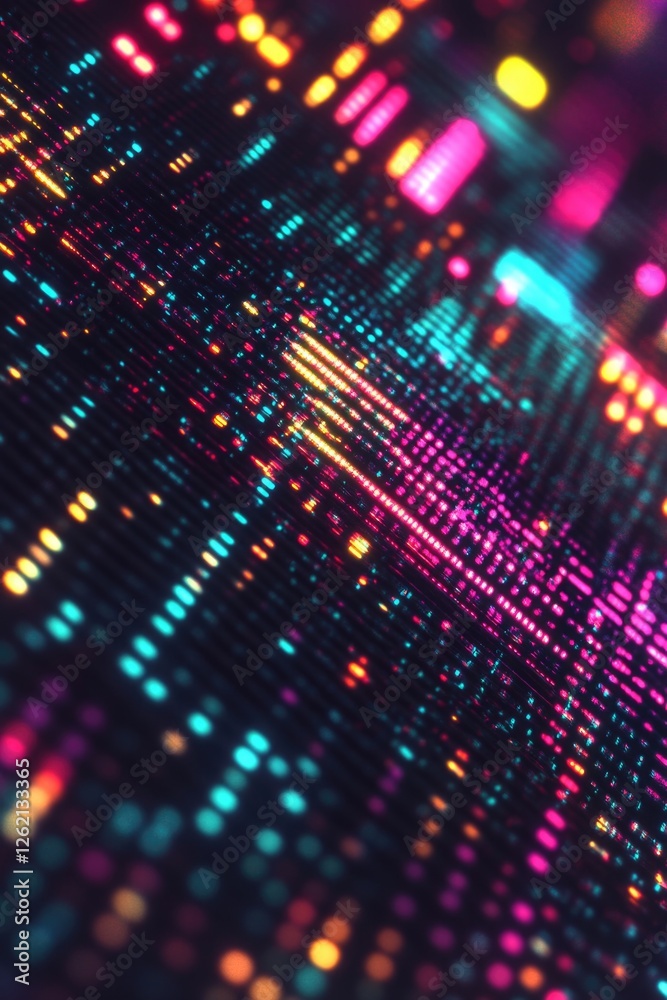 Spectrum of colorful pixels Spectrum of colorful pixels