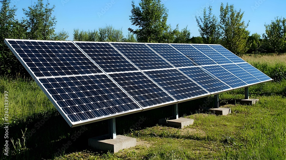 Close-up of solar panel with sunlight reflecting Close-up of solar panel with sunlight reflecting