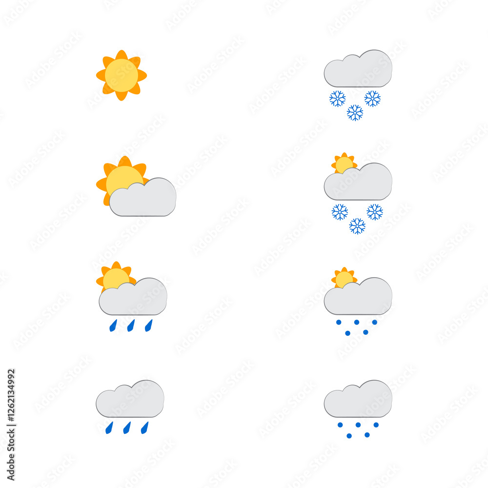 weather, icon, cloud, vector, sun, rain, symbol, set, illustration, meteorology, weather, icon, cloud, vector, sun, rain, symbol, set, illustration, meteorology,
