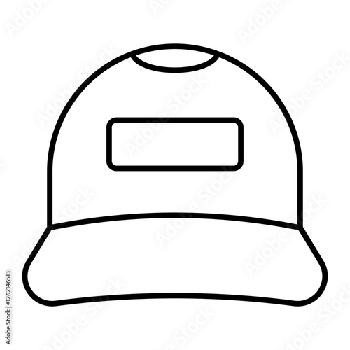 Cap outline icon