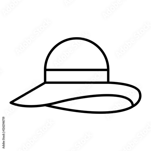 Pamela Hat outline icon