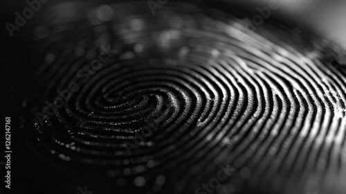 Wallpaper Mural Close-up fingerprint whorl, forensic science background Torontodigital.ca