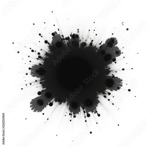 ink splat background