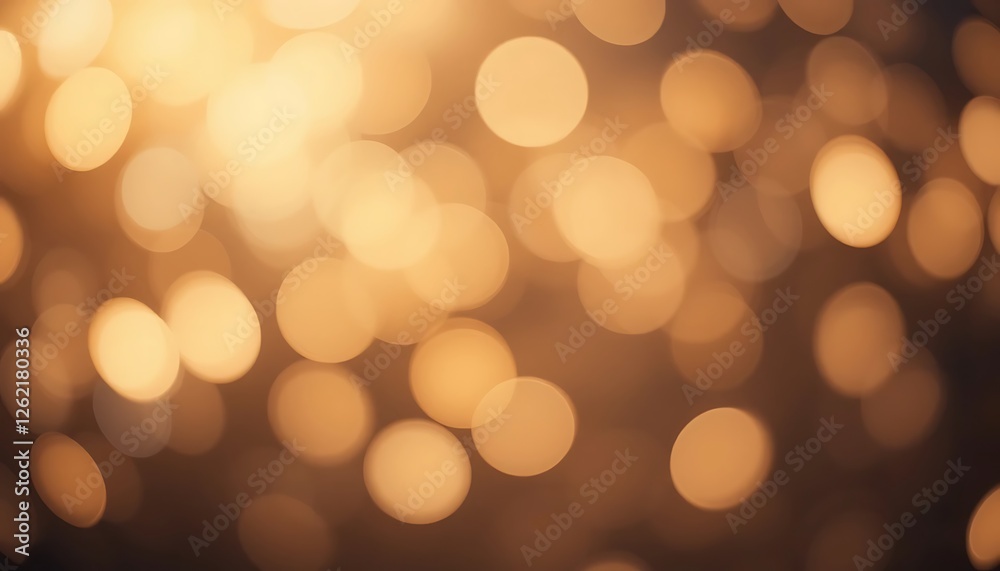 Obraz premium Abstract Golden Bokeh Lights Background Image