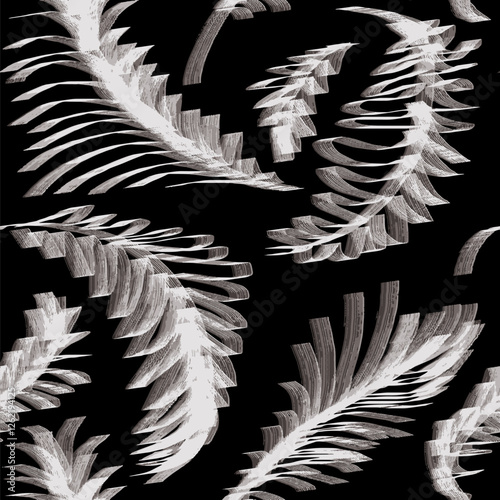 Vintage pattern with an effect of attrition. Shabby round carpet. Freehand drawing. Round floral ornament in traditional Oriental pattern. Vector illustration