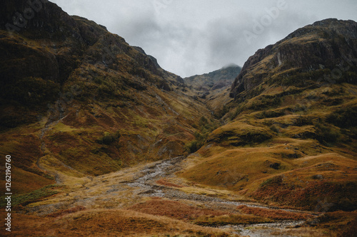 Three Sisters viewpoint Glencoe Scotland photo