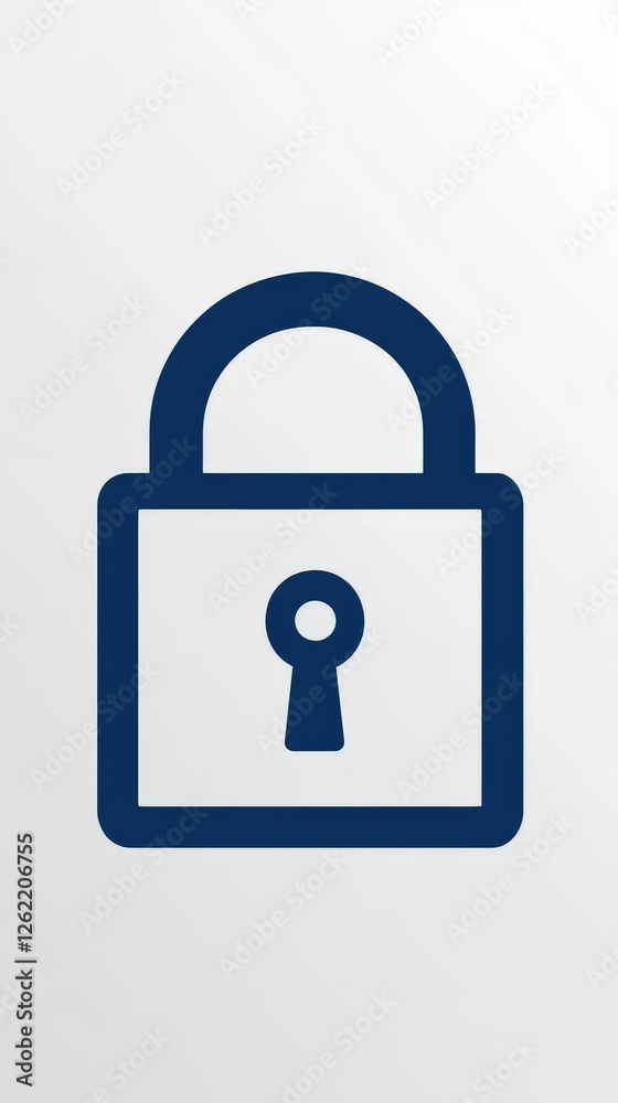 Abstract cyber lock with shield emblem in light blue tones symbolizing advanced encryption, data protection, and modern technology integration Abstract cyber lock with shield emblem in light blue tones symbolizing advanced encryption, data protection, and modern technology integration