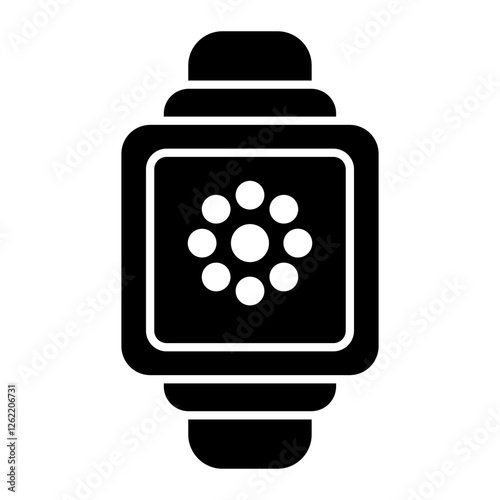 smartwatch Solid icon
