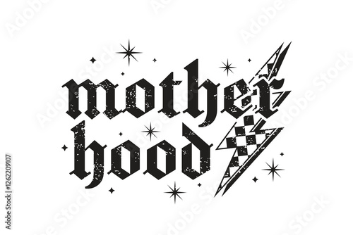 Motherhood, Retro Checkered Mama Mother SVG T Shirt Design