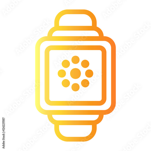 smartwatch Line Gradient Icon