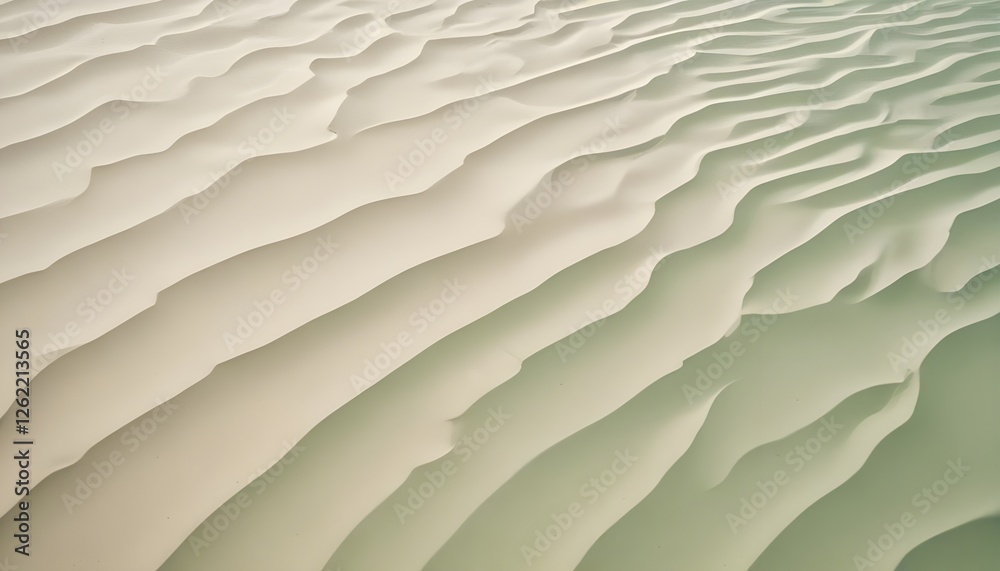 Obraz premium Delicate Sand Grains Forming a Natural, Wavy Pattern