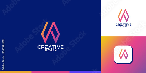 Letter A Professional logo for all kinds of business
