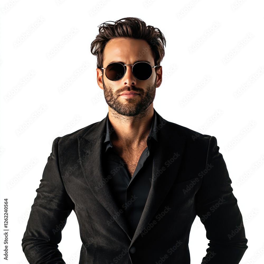 Obraz premium young man in sunglasses