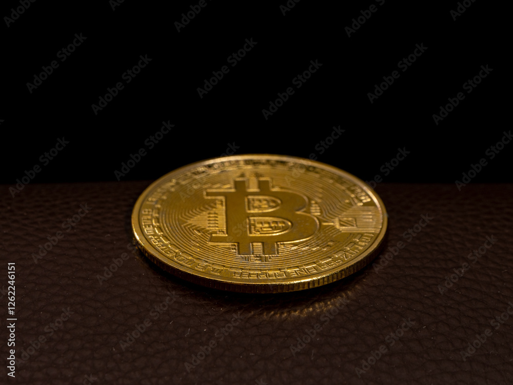 A gold coin with the letter B on it A gold coin with the letter B on it