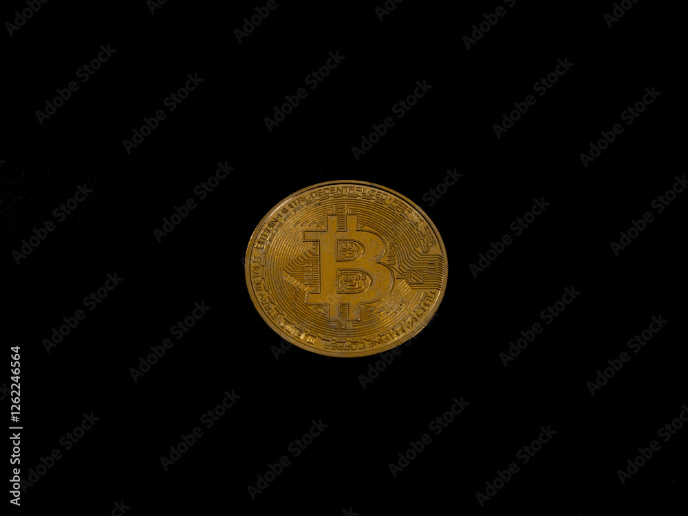A gold coin with the letter B on it A gold coin with the letter B on it