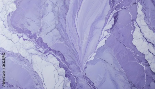 Elegant lavender and white marble with smooth patterns, perfect for high end interiors