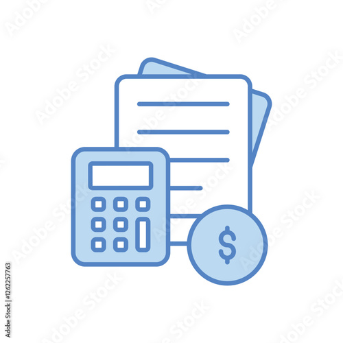 Budgeting vector icon