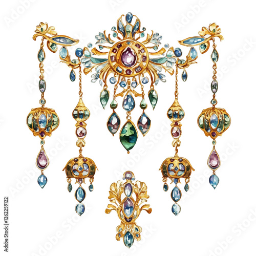 Russian gold jewelry showcases exquisite craftsmanship and elegance. Russian artisans create timeless masterpieces in gold.

