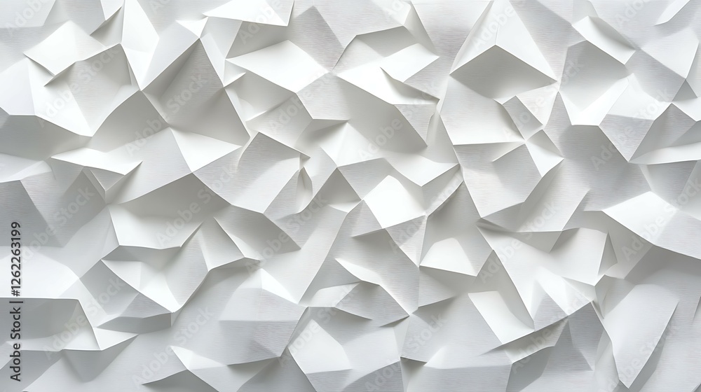 Obraz premium Pieces of white torn paper isolated on white background.