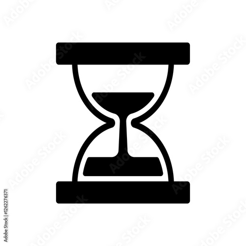 Illustrations of clock icons featuring a transparent background.