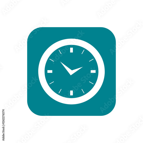 Illustrations of clock icons featuring a transparent background.