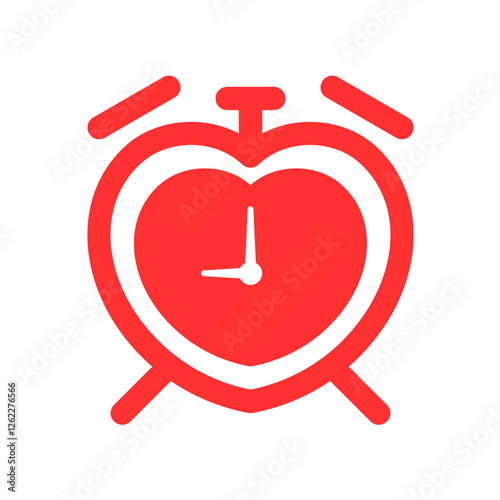 Illustrations of clock icons featuring a transparent background.